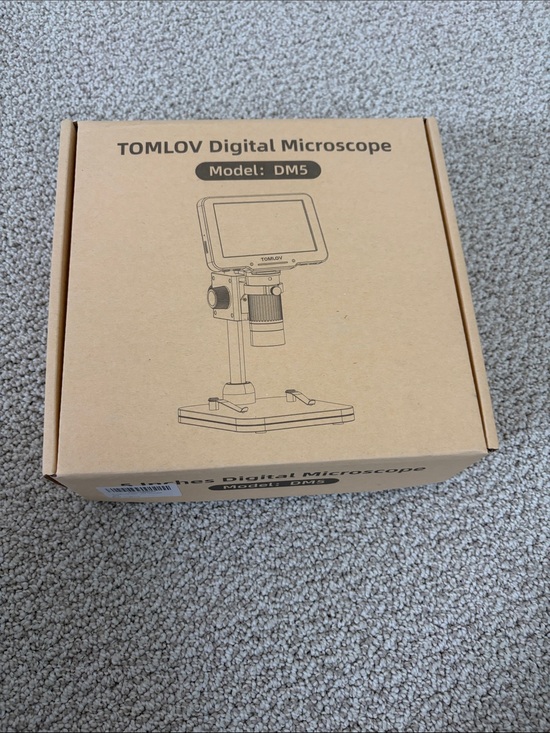 TOMLOV Other - TOMLOV DM5 Digital Microscope - Brown
